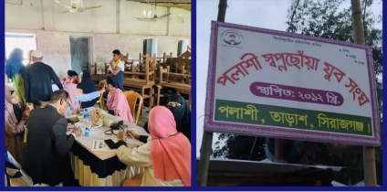 ক্লাবের লুটপাটের সাথে জড়িতদের শাস্তি দাবী করেছে এলাকাবাসী