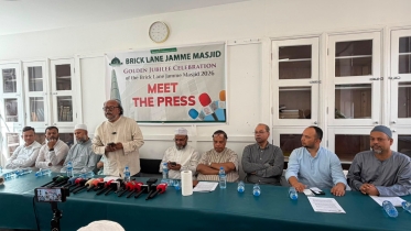 লন্ডনে ব্রিক লেইন জামে মসজিদের ৫০ বছর পূর্তিতে মিট দ‍্যা প্রেস