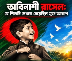 অবিনাশী রাসেল: যে শিশুটি দেখতে চেয়েছিল মুক্ত আকাশ