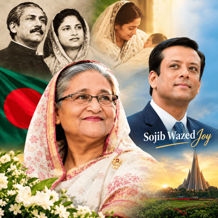 শুভ জন্মদিন মা সজিব ওয়াজেদ জয়